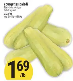 Marché Adonis Courgettes baladi | baladi squash offer