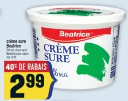 Marché Adonis CRÈME SURE BEATRICE | BEATRICE SOUR CREAM offer