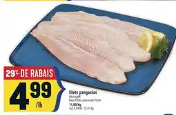 Marché Adonis FILETS PANGASIUS | BASA FILLETS offer