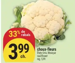 Marché Adonis Choux-fleurs | Cauliflower offer
