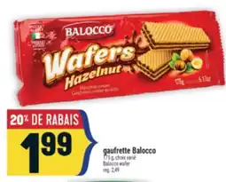 Marché Adonis GAUFRETTE BALOCCO | BALOCCO WAFER offer