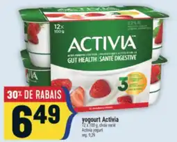 Marché Adonis YOGOURT ACTIVIA | ACTIVIA YOGURT offer