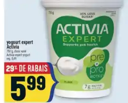 Marché Adonis YOGOURT EXPERT ACTIVIA | ACTIVIA EXPERT YOGURT offer