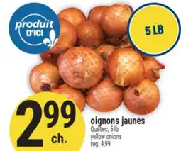 Marché Adonis OIGNONS JAUNES | YELLOW ONIONS offer