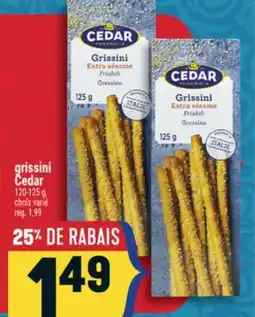 Marché Adonis GRISSINI CEDAR offer