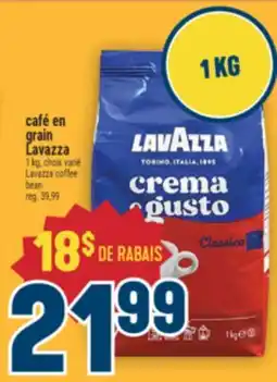Marché Adonis CAFÉ EN GRAIN LAVAZZA | LAVAZZA COFFEE BEAN offer