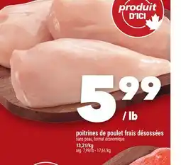 Marche Ami Poitrines de poulet frais désossées offer