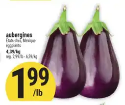 Marché Adonis AUBERGINES | EGGPLANTS offer
