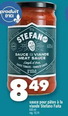 Marche Ami Sauce pour pâtes à la viande Stefano Faita offer