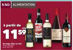 Marche Ami Vin rouge, blanc ou rosé offer