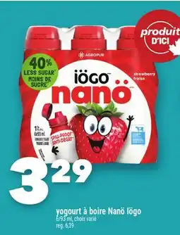 Marche Ami Yogourt à boire Nanö Iögo offer