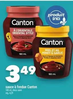 Marche Ami Sauce à fondue Canton offer