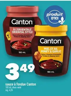 Marche Ami Sauce à fondue Canton offer