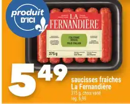 Marche Ami Saucisses fraîches La Fernandière offer