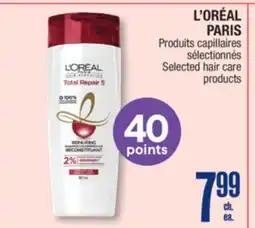 Jean Coutu L'ORÉAL PARIS Selected hair care products offer