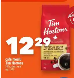 Marche Ami Café moulu Tim Hortons offer