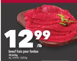 Marche Ami Boeuf frais pour fondue offer
