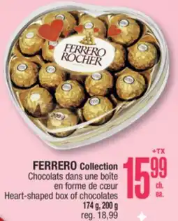 Jean Coutu FERRERO Collection Heart-shaped box of chocolates offer