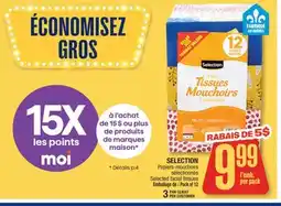 Jean Coutu SELECTION Selected facial tissues offer
