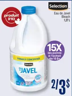Jean Coutu SELECTION Bleach offer