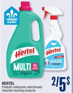 Jean Coutu HERTEL Selected cleaning products offer