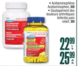 Jean Coutu PERSONNELLE Acetaminophen, Arthritis pain relief offer