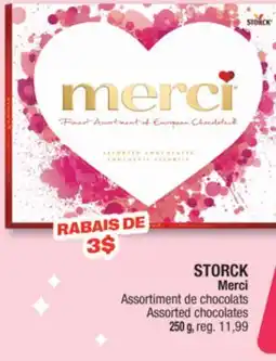 Jean Coutu STORCK Merci Assorted chocolates offer