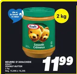 IGA KRAFT PEANUT BUTTER offer