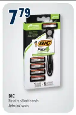 Familiprix BIC Selected razors offer