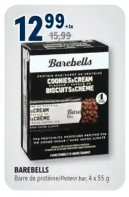Familiprix BAREBELLS Protein bar, 4x 55g offer
