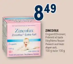 Familiprix ZINCOFAX, Ointment, Prevents and treats diaper rash, 100 g or 130 g offer