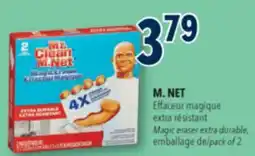 Familiprix M. NET Magic eraser extra durable, pack of 2 offer