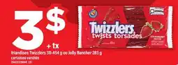 Maxi FRIANDISES TWIZZLERS, 311-454 G OU JOLLY RANCHER, 283 G offer