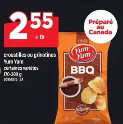 Maxi CROUSTILLES OU GRINOTINES YUM offer