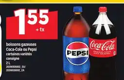 Maxi BOISSONS GAZEUSES COCA-COLA OU PEPSI offer