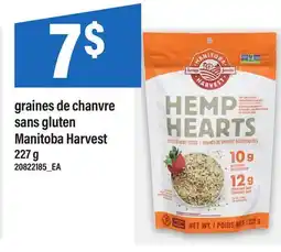 Maxi GRAINES DE CHANVRE SANS GLUTEN MANITOBA HARVEST offer