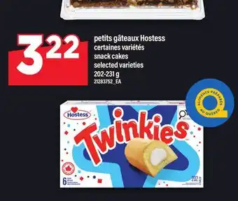 Maxi PETITS GÂTEAUX HOSTESS | SNACK CAKES offer