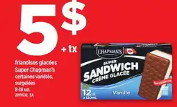 Maxi FRIANDISES GLACÉES SUPER CHAPMAN'S, 8-18 UN offer