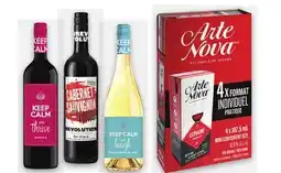 Maxi VIN REVOLUTION, KEEP CALM OU ARTE NOVA D ROUGE OU BLANC offer