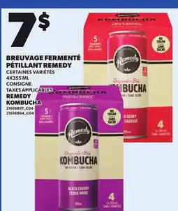 Provigo REMEDY KOMBUCHA offer