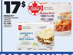 Provigo PC PIES, 800/900 G offer