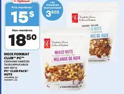 Provigo PC CLUB PACK NUTS offer