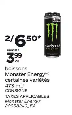 Provigo MONSTER ENERGY, 473 ML† offer