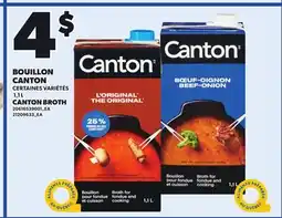 Provigo CANTON BROTH offer