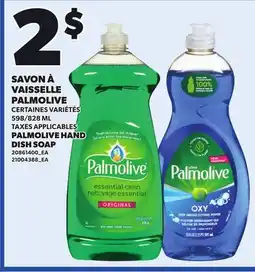 Provigo PALMOLIVE HAND DISH SOAP, 598/828 ML offer