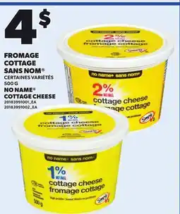 Provigo NO NAME COTTAGE CHEESE offer