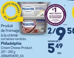 Provigo PHILADELPHIA CREAM CHEESE PRODUCT offer