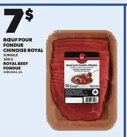Provigo ROYAL BEEF FONDUE offer
