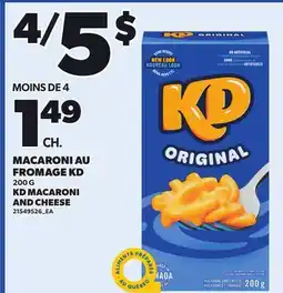Provigo KD MACARONI AND CHEESE offer