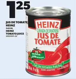 Provigo HEINZ TOMATO JUICE offer